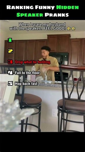 Ranking Funny Hidden Speaker Pranks #33 #ranking #funnypranks