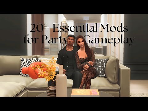 20+ Mods/Overrides for Party Gameplay in the Sims 4