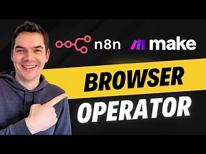 How to Run an AI Browser Agent with Make.com and n8n (No-code)