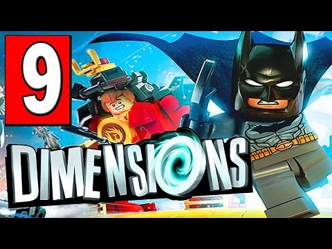 LEGO Dimensions Walkthrough Part 9 AN UNWANTED UPGRADE / CYBERKING ROBOT BOSS