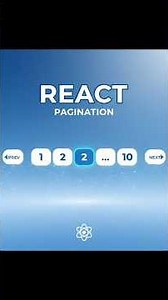 React Pagination in 1 Minute! ⚡🔥 #shorts #codewithaswin #ytshorts #frontend #reactjs #pagination