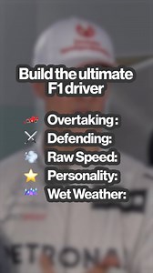 6.9K views · 37 reactions | Build the ultimate #F1 driver by picking the best traits from any driver throughout history  | The Race | Facebook