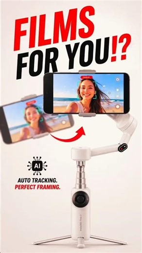 The Only Gimbal You Actually Need #insta360 #gear