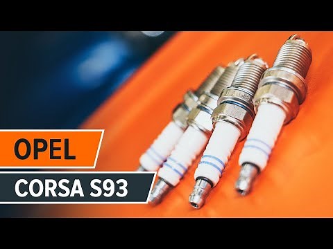 How to change spark plug on OPEL CORSA S93 [TUTORIAL AUTODOC]