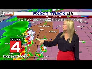 Metro Detroit weather forecast: Tracking afternoon storms on Monday