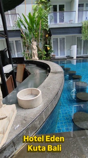 HOTEL EDEN KUTA BALI - JLN. KARTIKA PLAZA #shortfeeds #shortsfeeds #shortshorts