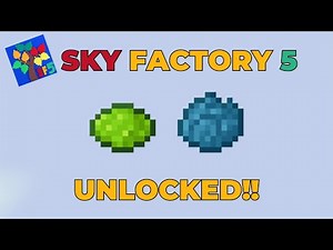 UNLOCK 16 COLORS In SkyFactory 5 | CYAN & LIME