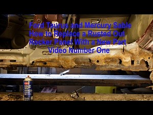 The 1st Video on Replacing a Rocker Panel on Mercury Sable With Part Number FIT1951101L Replacement