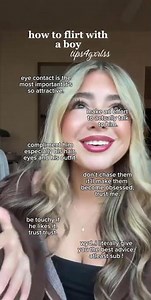 how to flirt with a boy ! 💕💕 #fypシ #tips4girls #tips4u #flirting #tips4gxrlss
