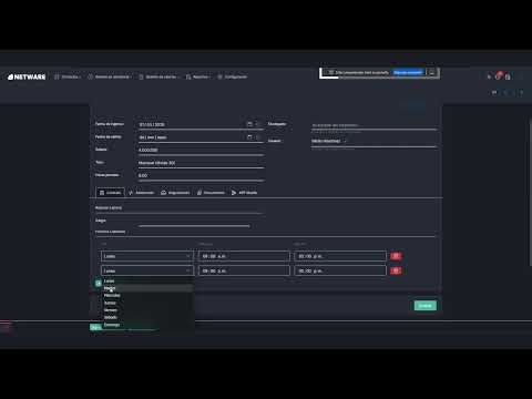 Capacitación en RRHH configuración de nomina