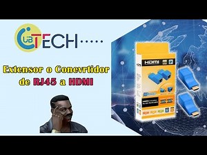 RJ45 to HDMI Extender or Converter