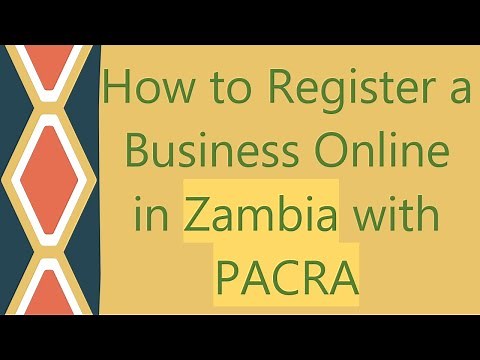 How to Register a Business Online in Zambia with PACRA