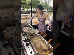 🔴 LIVE: Elegant Chinese Floating Rice Cake in Action | POV Street Food in China