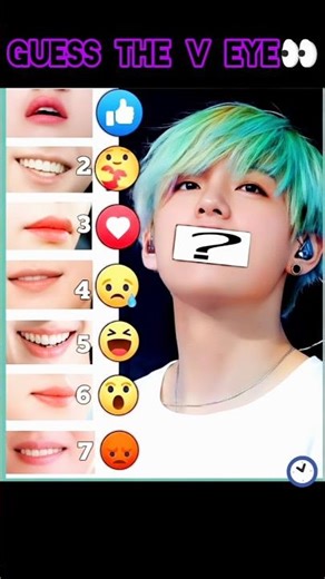 💜Can You Guess BTS V by His Eyes? 👀| Taehyung Eye Challenge |#reelschallenge​ #BTS​ #V​