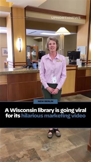 A Wisconsin library is going viral for its hilarious marketing video
