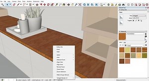 sketchup doesn't show texture position