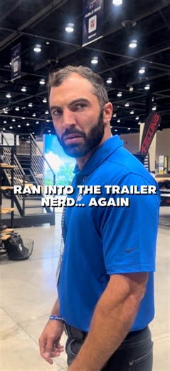 Ran into the trailer nerd again at the NATM Expo — always good catching up, brah 😉 Diamond C Trailers | Southland Trailers