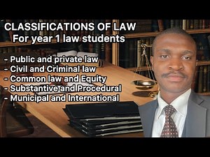 Understanding the Classification of Law | Complete Guide for Year 1 Law Students