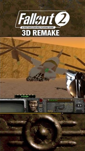 Fallout 2 Remake in the #Doom Engine