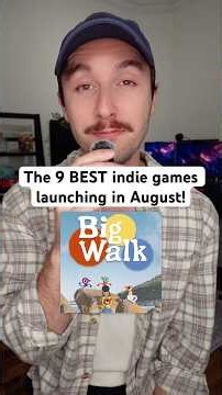 The 9 BEST indie games launching in August! 🔥 #indiegames #gamingshorts #gamers