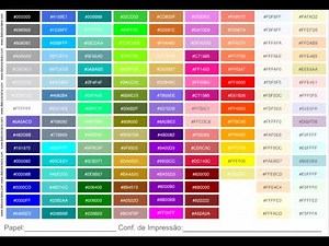 Using the CMYK color chart in Silhouette Studio.