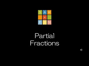 Precalculus 7.4 Partial Fraction Decomposition
