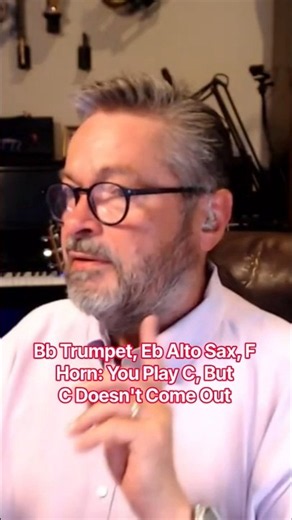 Transposing Instruments: PLAY C ≠ WHAT YOU HEAR