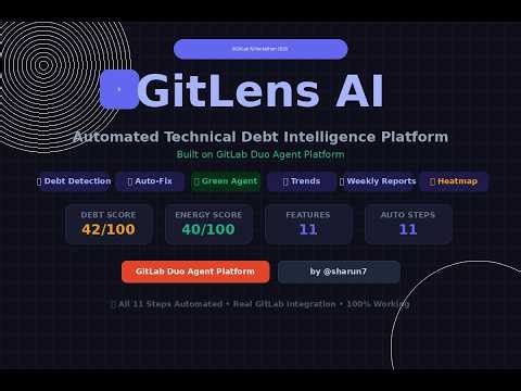 GitLens AI Demo GitLab Hackathon 2026