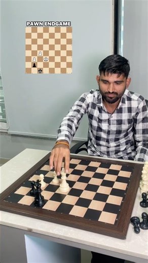 Simple Chess Pawn Endgame You Need to Know #chessshorts #chessgame #chess