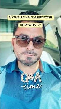 Asbestos was found in the walls of your home? 🚨 Now what??