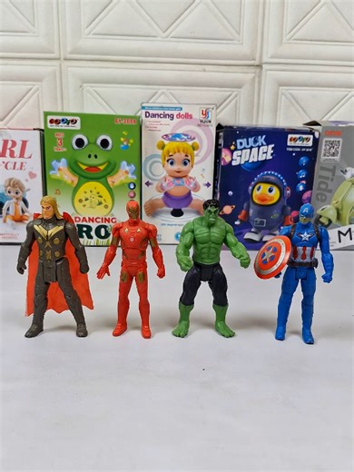 Unboxing Avengers Action Figure Set for Collectors