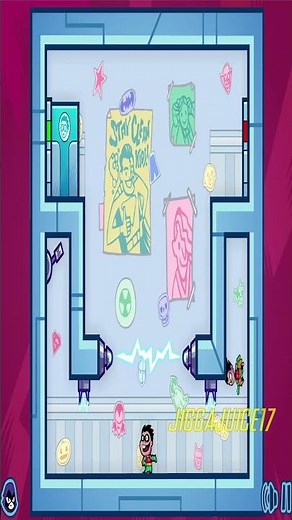 Teen Titans Go! - Tower Lockdown Flash Game Gameplay