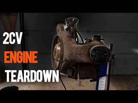 Citroën Mehari/2CV | Tearing Down The Stuck 602 cm Engine