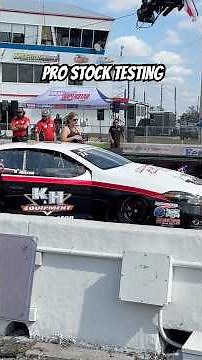 NHRA Pro Stock Car Testing - Brandon Miller