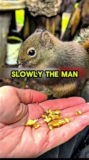 Wild Squirrel Asks a Human for Help — What Happens Next Is Amazing 🐿️
