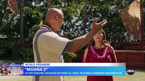 Dwayne Johnson returns as Maui in ‘Moana 2’