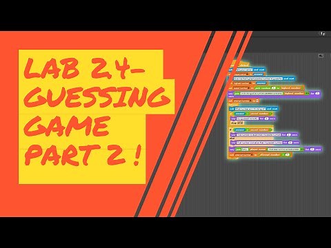 Lesson 2.4: Lab Part 2 - Guessing Game