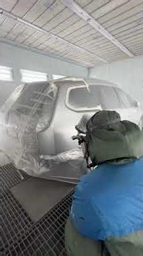 FORD Focus.Paint Moondust silver. #automobile #car #painting #asmr #shorts