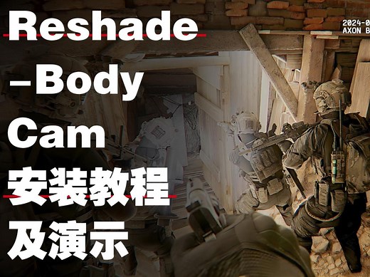 【严阵以待】（已退坑）沉浸式战斗 reshade—body cam 安装教程及演示