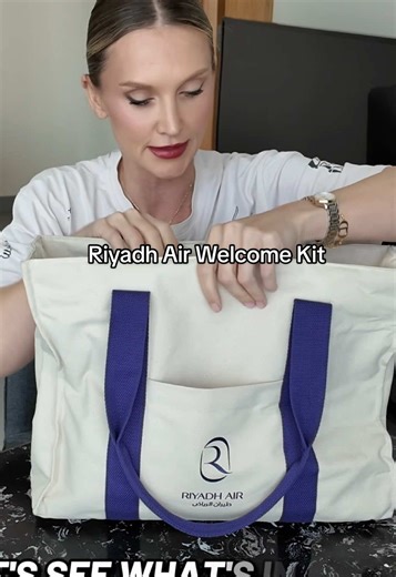 Riyadh Air Welcome Kit for Cabin Crew