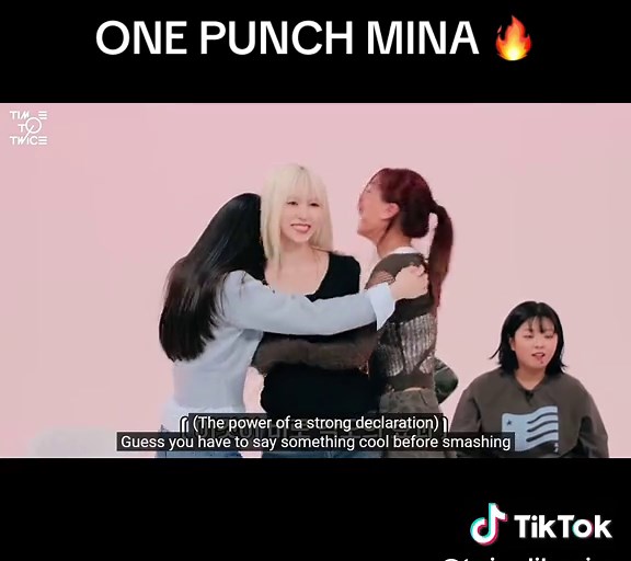 Witness Mina and her Incredible Punch 🥊 #TWICE #MINA