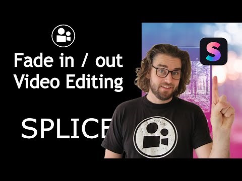 iPhone Video Editing Tutorials - How to Fade in & Fade Out (Splice App Tutorials)