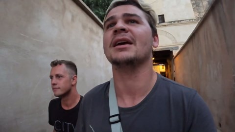 Scary Shave from a Stoned Barber in Morocco