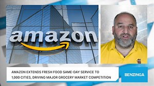 Amazon Extends Fresh Food Same-Day Service To 1,000 Cities, Driving Major Grocery Market Competition