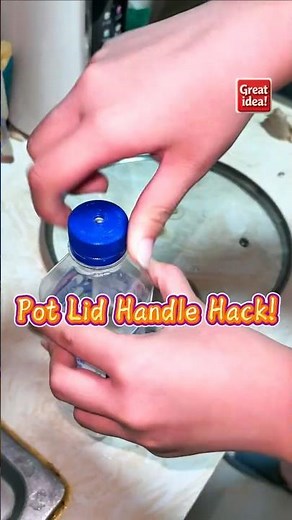 Fix a Broken Pot Lid Handle in Seconds Using Just a Bottle Cap!