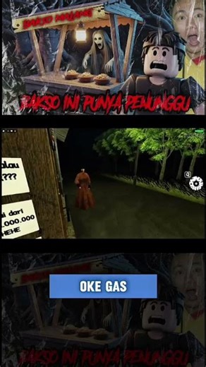 Ngeri❗ Aku Ditawarin Jenglot Biar Warung Bakso Laris Manis❓#gaming #gameroblox #hantu #games