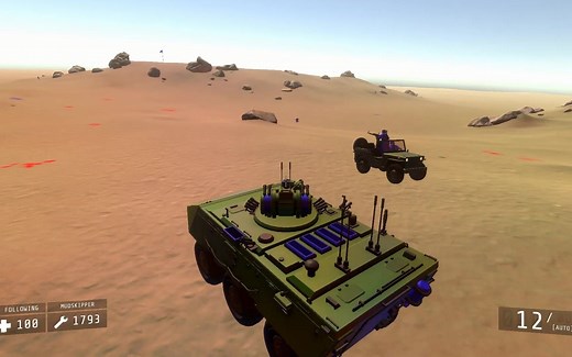 战地模拟器 Ravenfield：EA25(Beta)更新后的第一场荒漠遭遇战