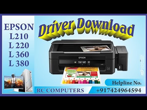 Epson l220 Printer driver download and install