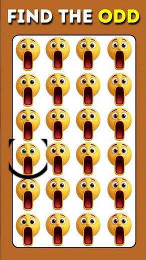 😜 Spot the Difference – Emoji Edition! | Emoji Game Challenge