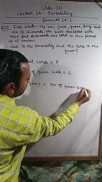 Class10 Chapter14 Probability Exercise 14.1 Question 15(i)#trending#viralvideo#maths#education#exams